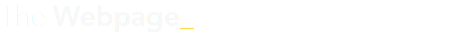The Webpage_