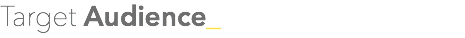 Target Audience_